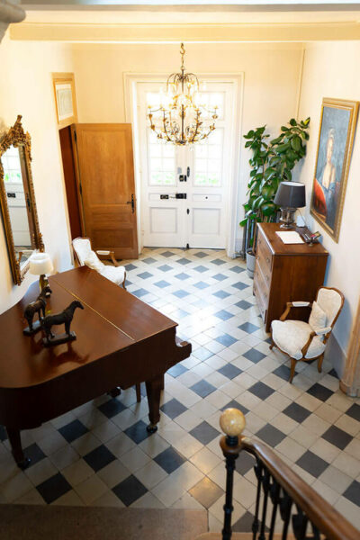 French interior at Chateau de Mirande